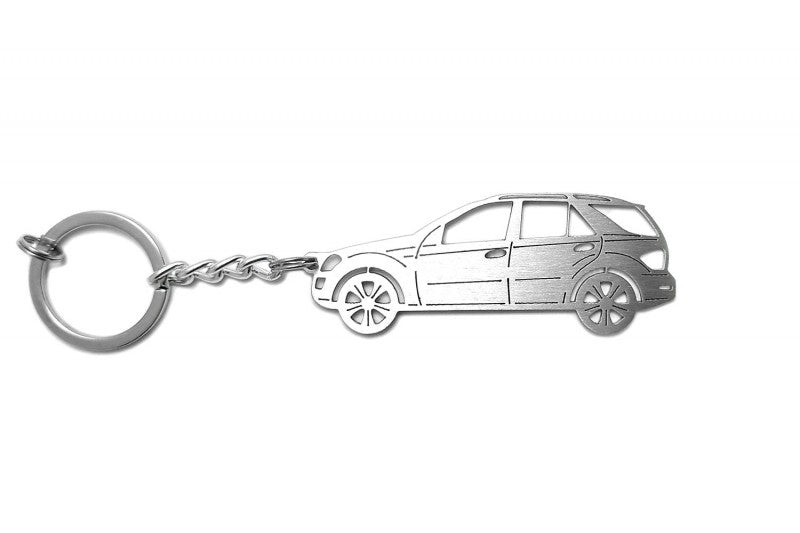 Car Keychain for Mercedes ML-Class W164 (type STEEL) Keychains opdesign