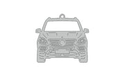 Car Keychain for Mercedes ML-Class W166 (type FRONT) Keychains opdesign