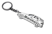 Car Keychain for Mercedes ML-Class W166 (type STEEL) Keychains opdesign