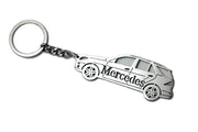 Car Keychain for Mercedes ML-Class W166 (type STEEL) Keychains opdesign