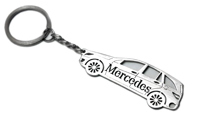 Car Keychain for Mercedes R-Class W251 (type STEEL) - decoinfabric