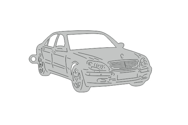 Car Keychain for Mercedes S-Class W220 (type 3D) Keychains opdesign