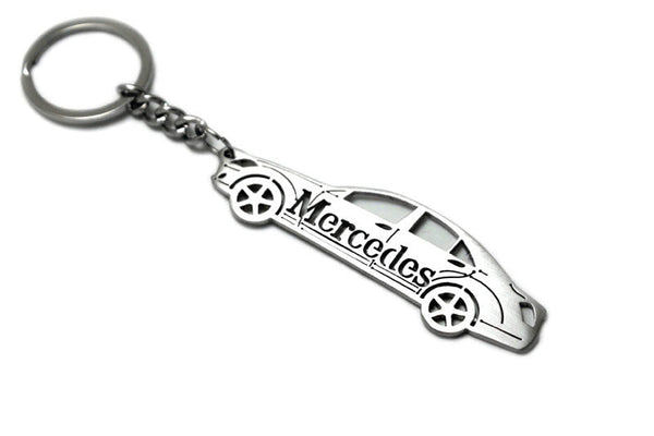 Car Keychain for Mercedes S-Class W221 (type STEEL) - decoinfabric