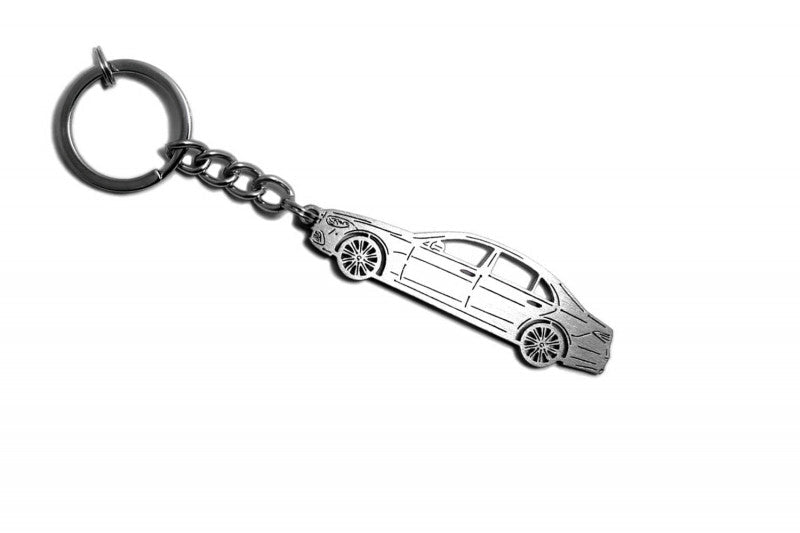 Car Keychain for Mercedes S-Class W223 (type STEEL) Keychains opdesign