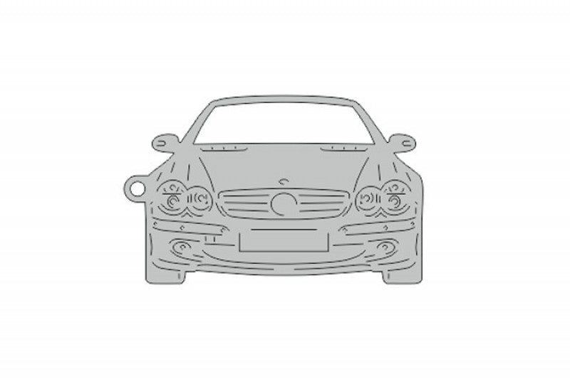 Car Keychain for Mercedes SL R230 (type FRONT) Keychains opdesign