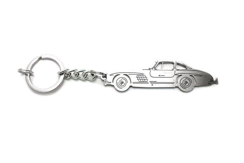 Car Keychain for Mercedes SL W198 (type STEEL) - decoinfabric