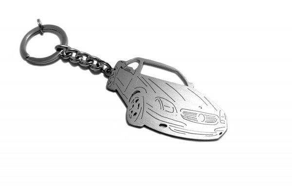 Car Keychain for Mercedes SLK-Class R170 (type 3D) - decoinfabric