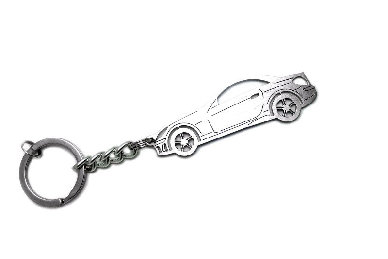 Car Keychain for Mercedes SLK-Class R171 (type STEEL) - decoinfabric