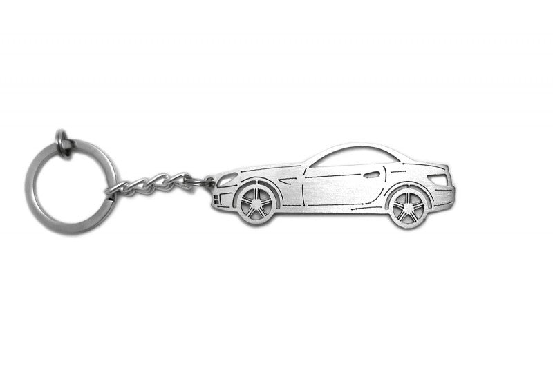 Car Keychain for Mercedes SLK-Class R172 (type STEEL) - decoinfabric