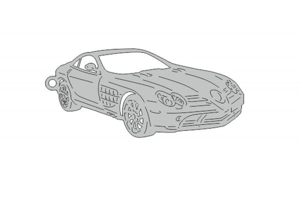 Car Keychain for Mercedes SLR (type 3D) - decoinfabric