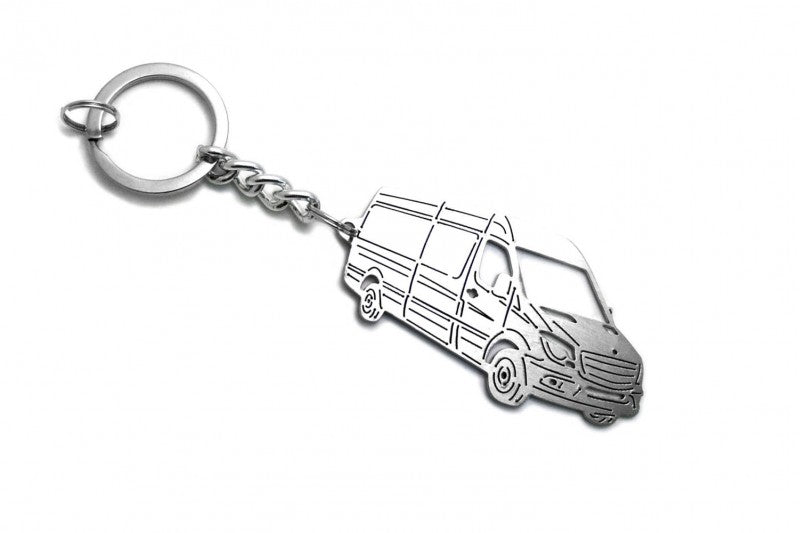 Car Keychain for Mercedes Sprinter II (type 3D) - decoinfabric