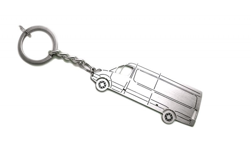 Car Keychain for Mercedes Sprinter II (type STEEL) - decoinfabric
