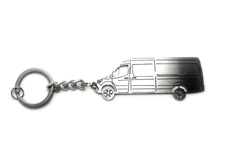 Car Keychain for Mercedes Sprinter III (type STEEL) - decoinfabric