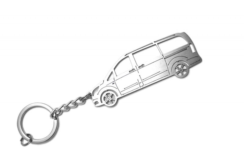 Car Keychain for Mercedes V-Class W447 (type STEEL) Keychains opdesign