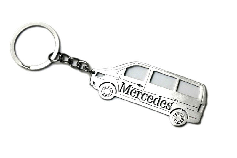 Car Keychain for Mercedes V-Class W638 (type STEEL) - decoinfabric