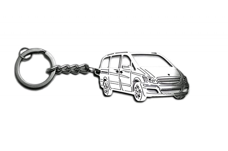 Car Keychain for Mercedes V-Class W639 (type 3D) Keychains opdesign