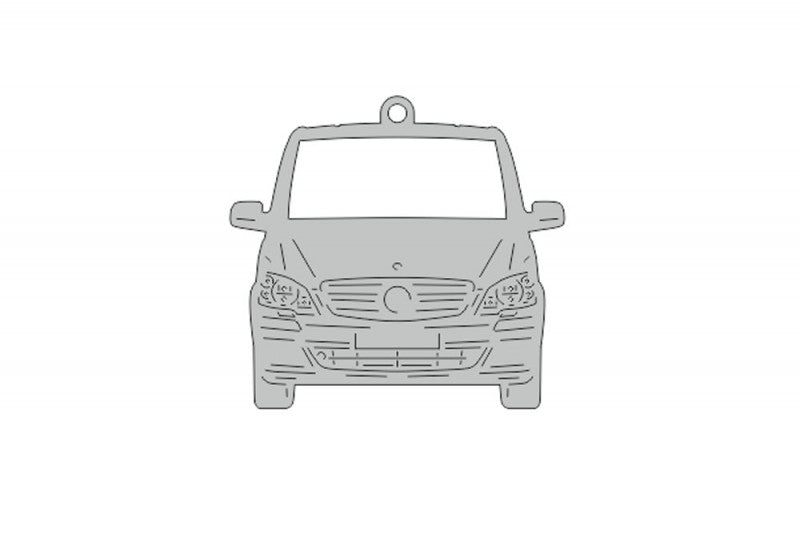Car Keychain for Mercedes V-Class W639 (type FRONT) Keychains opdesign