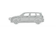 Car Keychain for Mini Clubman II (type STEEL) Keychains opdesign