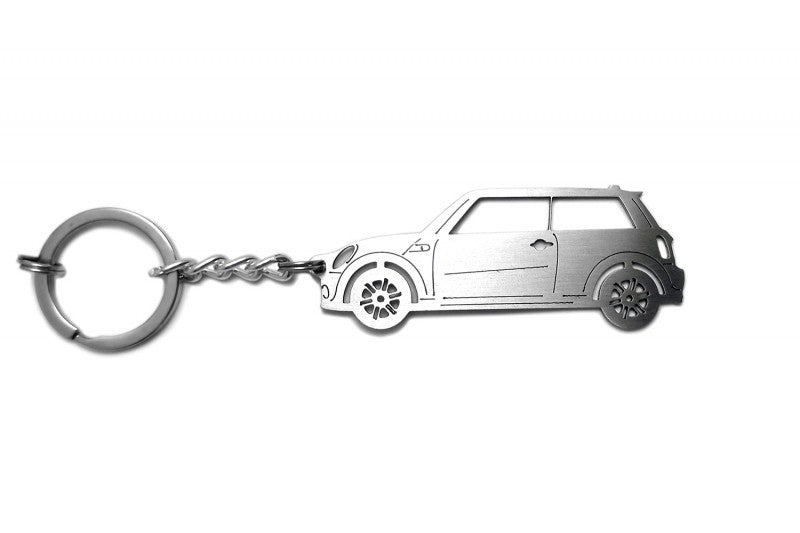 Car Keychain for Mini Cooper I (type STEEL) - decoinfabric