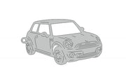 Car Keychain for Mini Cooper II (type 3D) Keychains opdesign