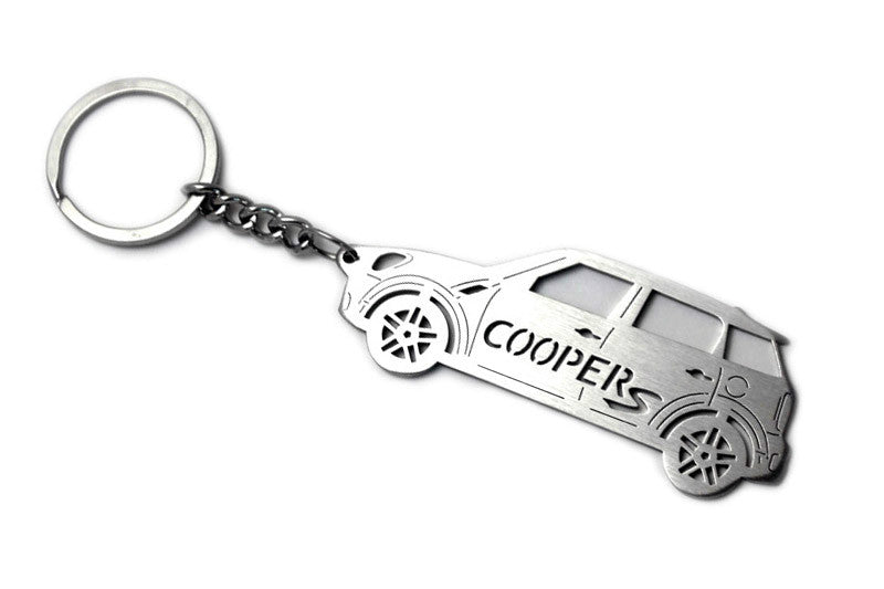 Car Keychain for Mini Countryman I (type STEEL) - decoinfabric