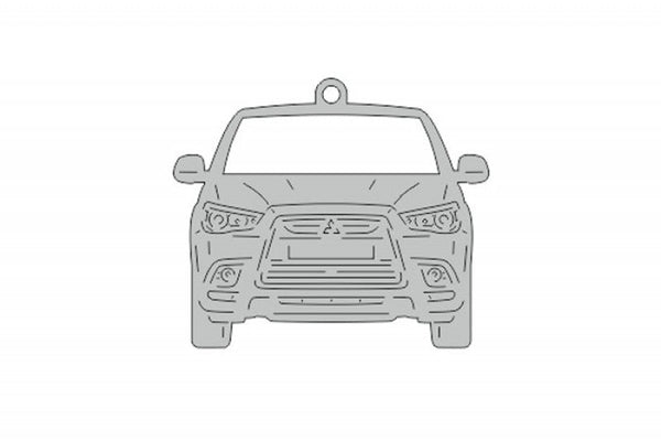 Car Keychain for Mitsubishi ASX I (type FRONT) - decoinfabric