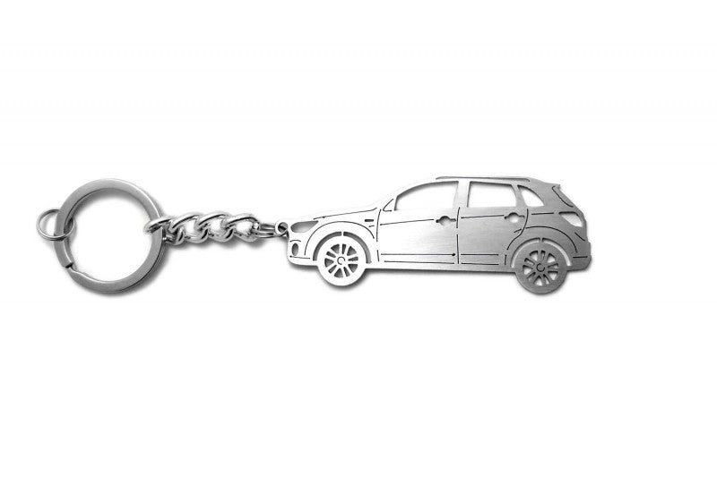 Car Keychain for Mitsubishi ASX I (type STEEL) - decoinfabric