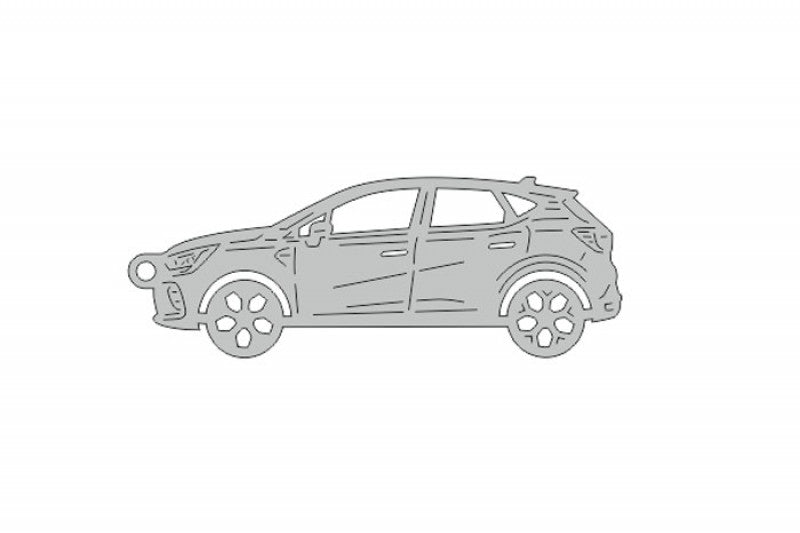 Car Keychain for Mitsubishi ASX II (type STEEL) Keychains opdesign