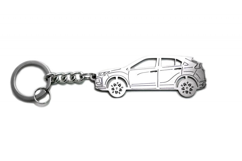 Car Keychain for Mitsubishi Eclipse Cross (type STEEL) Keychains opdesign