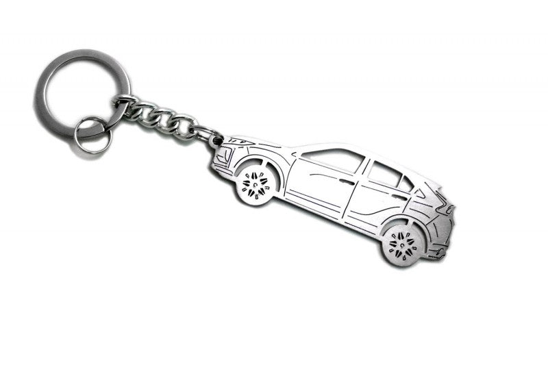 Car Keychain for Mitsubishi Eclipse Cross (type STEEL) Keychains opdesign