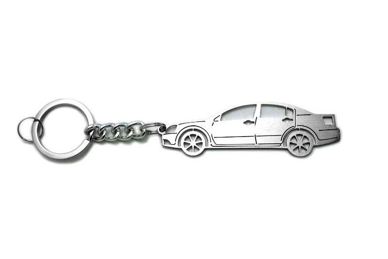 Car Keychain for Mitsubishi Galant IX (type STEEL) - decoinfabric