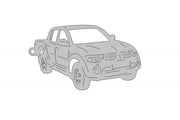Car Keychain for Mitsubishi L200 IV (type 3D) Keychains opdesign
