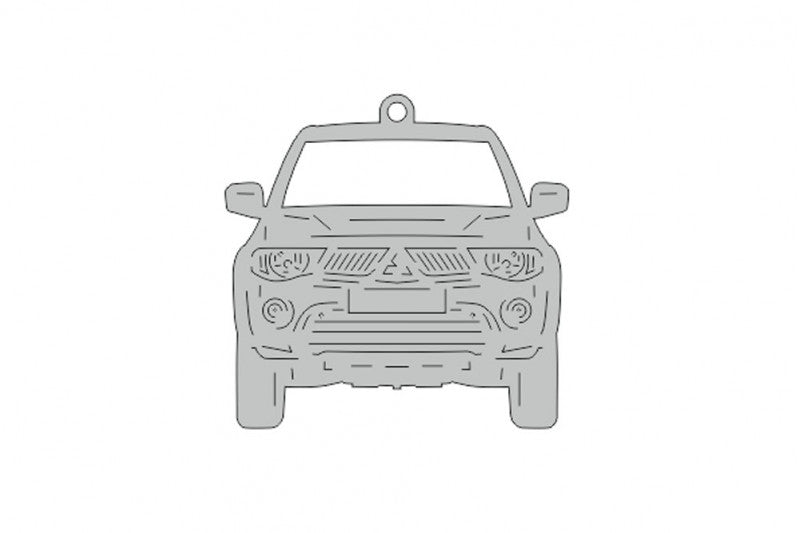 Car Keychain for Mitsubishi L200 IV (type FRONT) Keychains opdesign