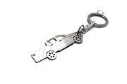 Car Keychain for Mitsubishi L200 IV (type STEEL) Keychains opdesign
