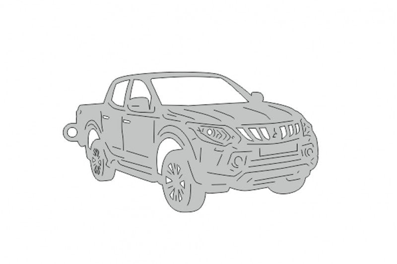 Car Keychain for Mitsubishi L200 V (type 3D) Keychains opdesign