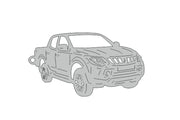 Car Keychain for Mitsubishi L200 V (type 3D) Keychains opdesign