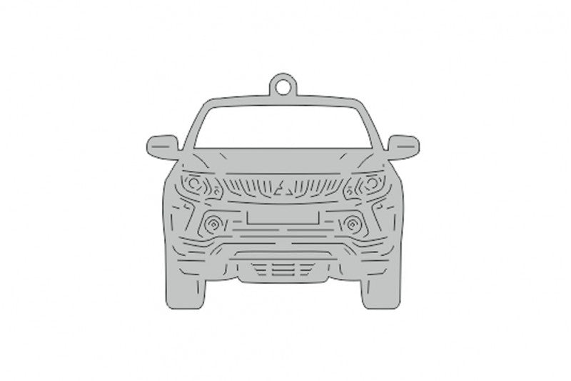 Car Keychain for Mitsubishi L200 V (type FRONT) Keychains opdesign