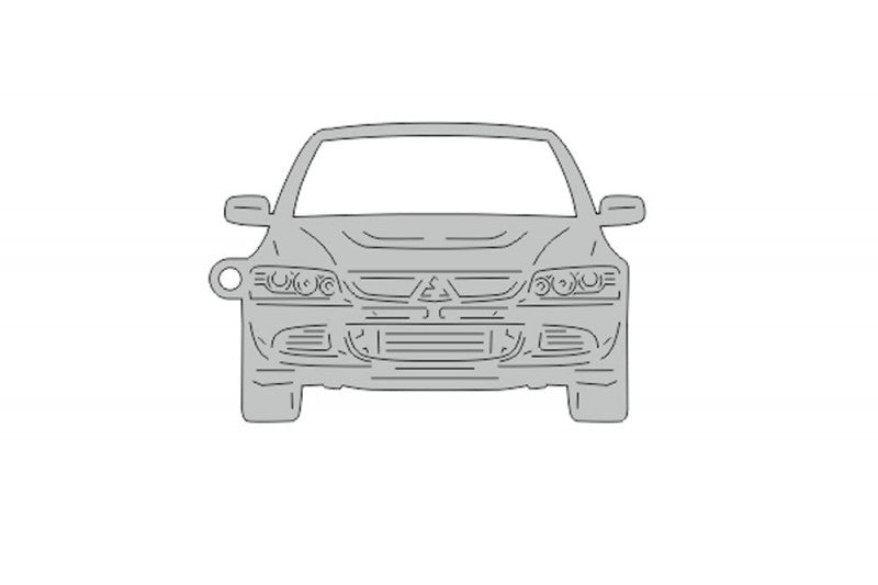 Car Keychain for Mitsubishi Lancer Evolution VIII-IX (type FRONT) Keychains opdesign
