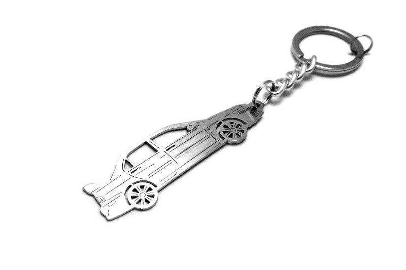 Car Keychain for Mitsubishi Lancer Evolution VIII-IX (type STEEL) - decoinfabric