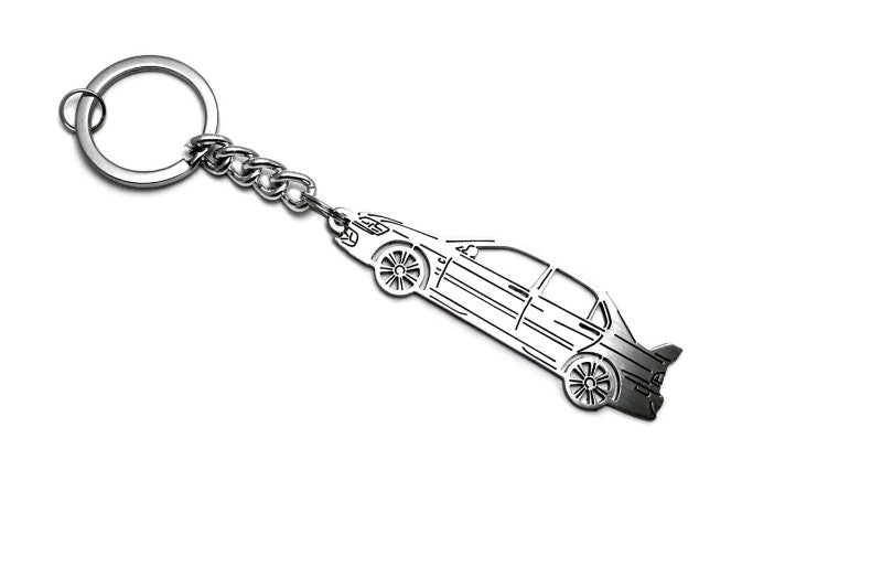 Car Keychain for Mitsubishi Lancer Evolution VIII-IX (type STEEL) - decoinfabric