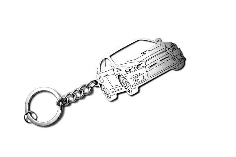 Car Keychain for Mitsubishi Lancer Evolution X (type 3D) - decoinfabric