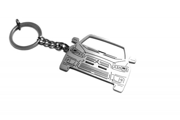 Car Keychain for Mitsubishi Lancer Evolution X (type FRONT) - decoinfabric