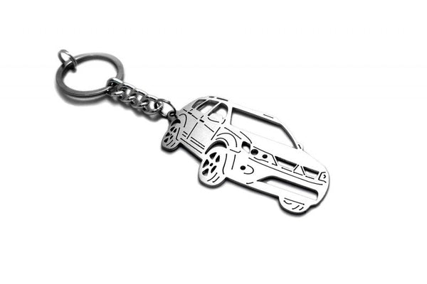 Car Keychain for Mitsubishi Outlander II (type 3D) - decoinfabric