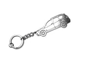 Car Keychain for Mitsubishi Outlander II (type STEEL) Keychains opdesign