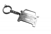 Car Keychain for Mitsubishi Outlander III (type FRONT) Keychains opdesign