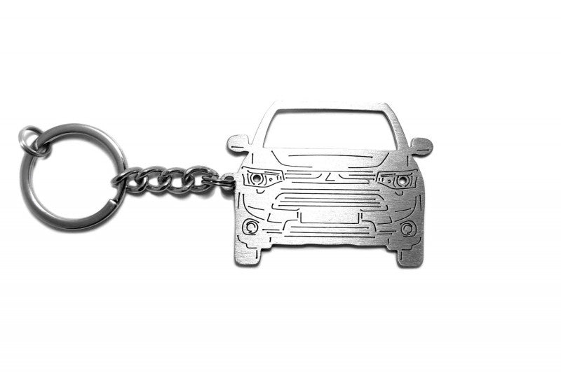 Car Keychain for Mitsubishi Outlander III (type FRONT) - decoinfabric