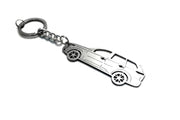 Car Keychain for Mitsubishi Outlander III (type STEEL) Keychains opdesign