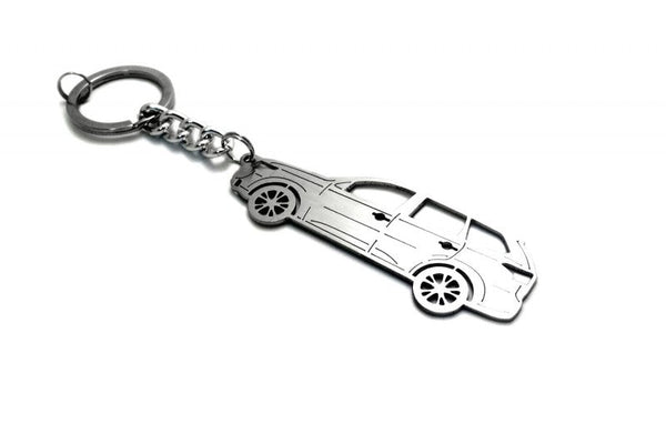 Car Keychain for Mitsubishi Outlander III (type STEEL) - decoinfabric