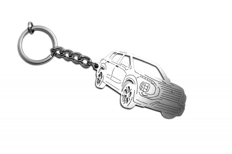 Car Keychain for Mitsubishi Outlander IV (type 3D) - decoinfabric