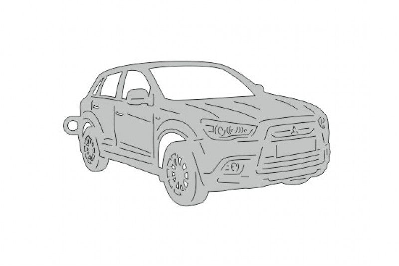 Car Keychain for Mitsubishi Outlander Sport (type 3D) Keychains opdesign